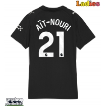 Manchester City Rayan Ait-Nouri #21 Replica Away Shirt Ladies 2025-26 Short Sleeve